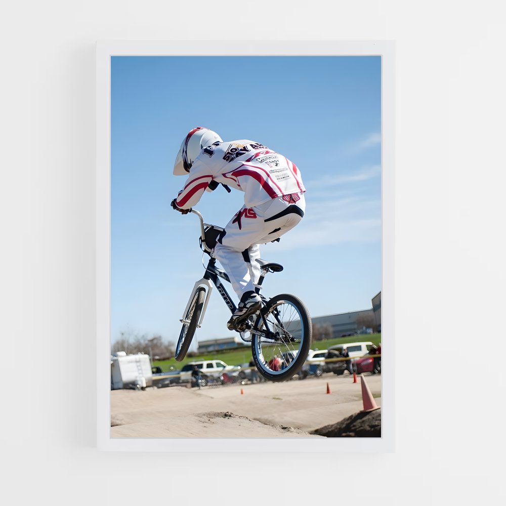 Poster Tricks en l'Air – affiche BMX (vue 3)